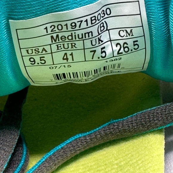 Brooks Glycerin 13 Super DNA Women's Running Shoes Teal Grey Size 9.5 B - Picture 10 of 11